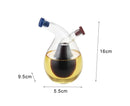 280ml Sauce Bottle Glass Seasoning Storage Bottle-Transparent