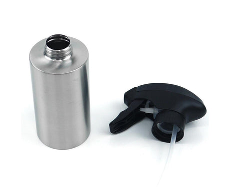 250/350ml Stainless Steel Oil Sprayer Dispenser Bottle Kitchen Cooking Tool-Silver 250ml
