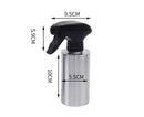 250/350ml Stainless Steel Oil Sprayer Dispenser Bottle Kitchen Cooking Tool-Silver 250ml