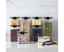 Clear Food Storage Box Container Moisture Proof Grain Bottle Jar Kitchen Supply-2
