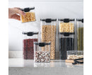 Clear Food Storage Box Container Moisture Proof Grain Bottle Jar Kitchen Supply-2