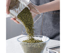 Clear Food Storage Box Container Moisture Proof Grain Bottle Jar Kitchen Supply-2