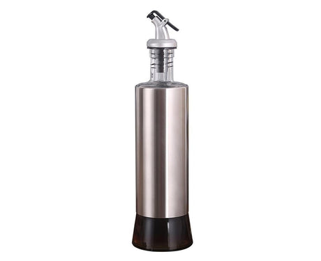 200/350/500ml Stainless Steel Oil Vinegar Bottle Dispenser Cruet Kitchen Gadget-200ML