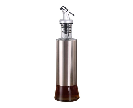 200/350/500ml Stainless Steel Oil Vinegar Bottle Dispenser Cruet Kitchen Gadget-200ML