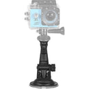 Action Camera Accessories Car Suction Cup Mount + Tripod Adapter for GoPro hero 7/6/5/4 SJCAM/YI, Model: Black