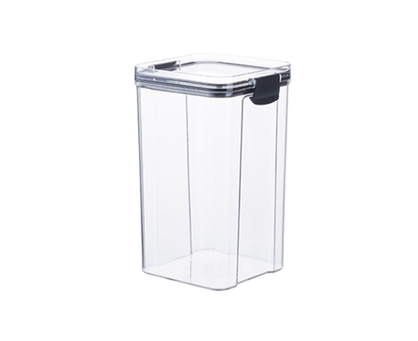 Clear Food Storage Box Container Moisture Proof Grain Bottle Jar Kitchen Supply-4