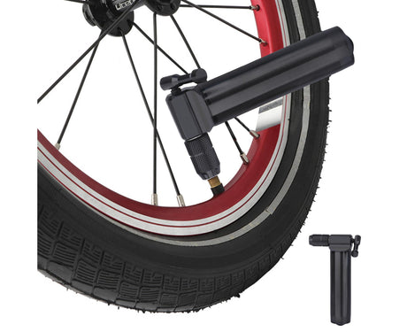 1 Set Mini Pump Nozzle Good Sealing Knob Switch CO2 High Pressure Quick Inflation Rust Resistant Pump Cylinder Nozzle for Bike