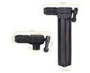 1 Set Mini Pump Nozzle Good Sealing Knob Switch CO2 High Pressure Quick Inflation Rust Resistant Pump Cylinder Nozzle for Bike