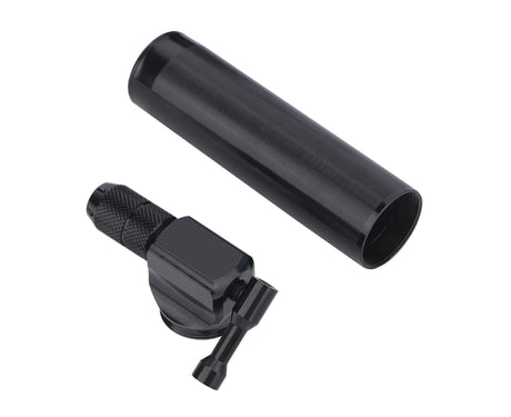 1 Set Mini Pump Nozzle Good Sealing Knob Switch CO2 High Pressure Quick Inflation Rust Resistant Pump Cylinder Nozzle for Bike