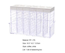 Seasoning Sauce Container Double-lid Fresh-keeping-White