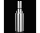 500ML 750ML 1000ML Stainless Steel Oil Vinegar Bottle Container Sauce Dispenser-Silver 750ML