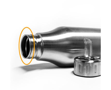500ML 750ML 1000ML Stainless Steel Oil Vinegar Bottle Container Sauce Dispenser-Silver 750ML