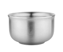 Stainless Steel Double Wall Insulated Round Rice Soup Bowl Kitchen Tableware-12.5cm