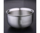 Stainless Steel Double Wall Insulated Round Rice Soup Bowl Kitchen Tableware-12.5cm
