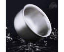 Stainless Steel Double Wall Insulated Round Rice Soup Bowl Kitchen Tableware-12.5cm