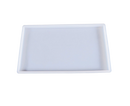 Craft Tray Plate Fruit Bowl Silicone Square Rectangle Shape Resin Mold DIY Tool-3#