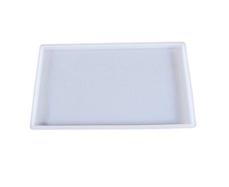 Craft Tray Plate Fruit Bowl Silicone Square Rectangle Shape Resin Mold DIY Tool-3#