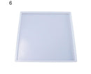 Craft Tray Plate Fruit Bowl Silicone Square Rectangle Shape Resin Mold DIY Tool-3#