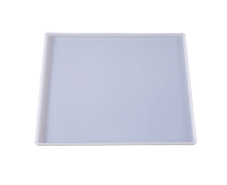 Craft Tray Plate Fruit Bowl Silicone Square Rectangle Shape Resin Mold DIY Tool-8#
