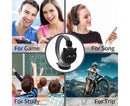 Cartoon Wireless Headphones - Stereo Sound - Cute Black Cat Headphones for babies
