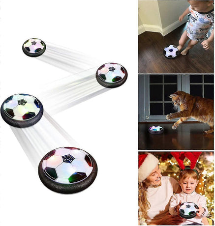Air Power Soccer Ball, Hover Power Ball Indoor Soccer Ball, Perfect For Playing Indoors Without Damaging Furniture Or Walls