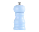 Pepper Grinder Food Grade Rust-proof Wood Handheld Pepper Salt Condiment Grinder for Home-Blue