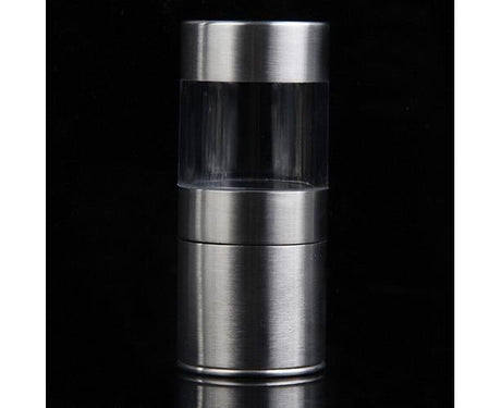 Stainless Steel Manual Salt Pepper Mill Grinder Portable Kitchen Muller Tool
