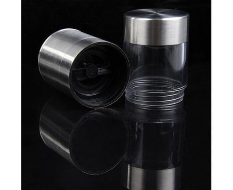 Stainless Steel Manual Salt Pepper Mill Grinder Portable Kitchen Muller Tool