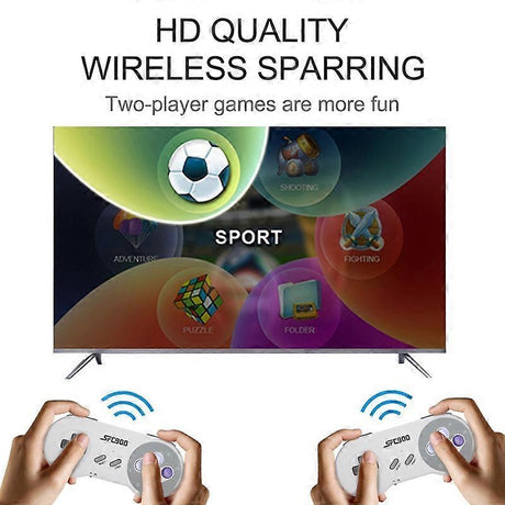 SF900 4700 Games Wireless Game Console Classic Video Gamepad HDMI Output Game Stick for TV