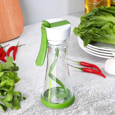 Salad Dressing Mixing Jar Manual Blender Container for Home Kitchen