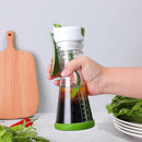 Salad Dressing Mixing Jar Manual Blender Container for Home Kitchen