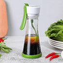 Salad Dressing Mixing Jar Manual Blender Container for Home Kitchen