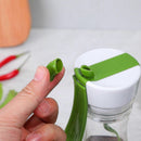 Salad Dressing Mixing Jar Manual Blender Container for Home Kitchen