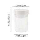 750ml Plastic Salad Jar with Built-in Dressing Cup Leakproof Lunch Box