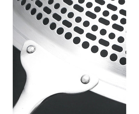 Colander Spoon Anti-scald Handle 304 Stainless Steel Strainer Scoop-L