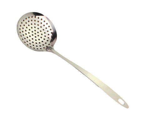 Kitchen Soup Food Thicken Stainless Steel Ladle Spoon Colander Strainer Filter