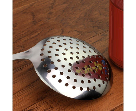Kitchen Soup Food Thicken Stainless Steel Ladle Spoon Colander Strainer Filter