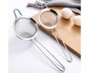 Stainless Steel Flour Sieve Sifter Screen Mesh Strainer Colander Kitchen Tool-3
