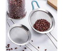 Stainless Steel Flour Sieve Sifter Screen Mesh Strainer Colander Kitchen Tool-3