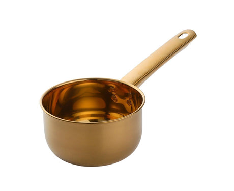 1L Water Scoop Anti-rust Stainless Steel Bathing Ladle-Golden