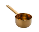 1L Water Scoop Anti-rust Stainless Steel Bathing Ladle-Golden
