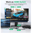 4K 60Hz HDMI Switch Bi-Directional 2 In 1 Out / 1 In 2 Out