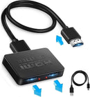 1 In 2 Out 4K HDMI Splitter for Dual Monitors