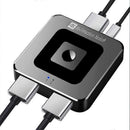8K 60Hz / 4K 120Hz HDMI Switch 2.1 Bi-Directional 2 In 1 Out for PS4/5 TV Box