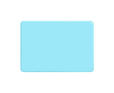 Pastry Mat Non-stick Silica Gel Dough Rolling Mat-Blue S