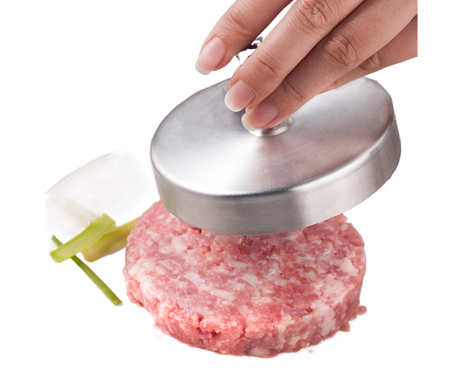 Hamburger Patty Maker Simple Operation Stainless Steel-Stainless Steel