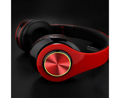 Wireless Headphones - Foldable & Lightweight - Bluetooth Over Ear Headphones with Mic