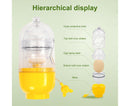 Egg Shaker Reusable Manual Blender Kitchen Tools-Yellow