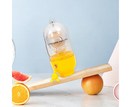Egg Shaker Reusable Manual Blender Kitchen Tools-Yellow