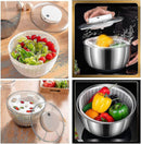 4.5L Electric Vegetable Spin Dryer - USB Rechargeable